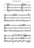 Divertimento No.11 (for Clarinet Trio)